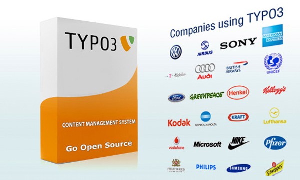 Companies using typo3